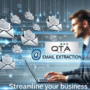 QTA_Digital's tweet photo. "Streamline Your Business with Precision Email Extraction!
Fast, Reliable, and Accurate Services Tailored to Your Needs.
Let us handle the data so you can focus on growth.

#EmailExtraction #DataSolutions #BusinessEfficiency" https://t.co/TngUG1Tmke