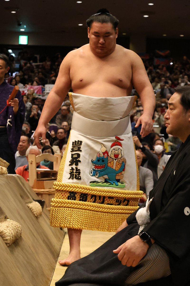 初日の様子＞ 幕内土俵入り 琴櫻 豊昇龍 #sumo #相撲 #一月場所 #初場所