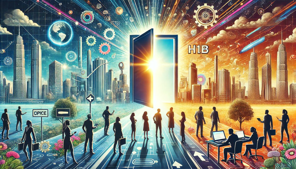 H1B_AI's tweet photo. The time for change is now. Embracing an expansion of H1B immigration pathways means embracing a future filled with collaboration, progress, and prosperity. Let's open the doors wide and welcome the talent that will shape our tomorrow! 🌟  https://t.co/7oeB62aLxC https://t.co/MMw7JxRlmF