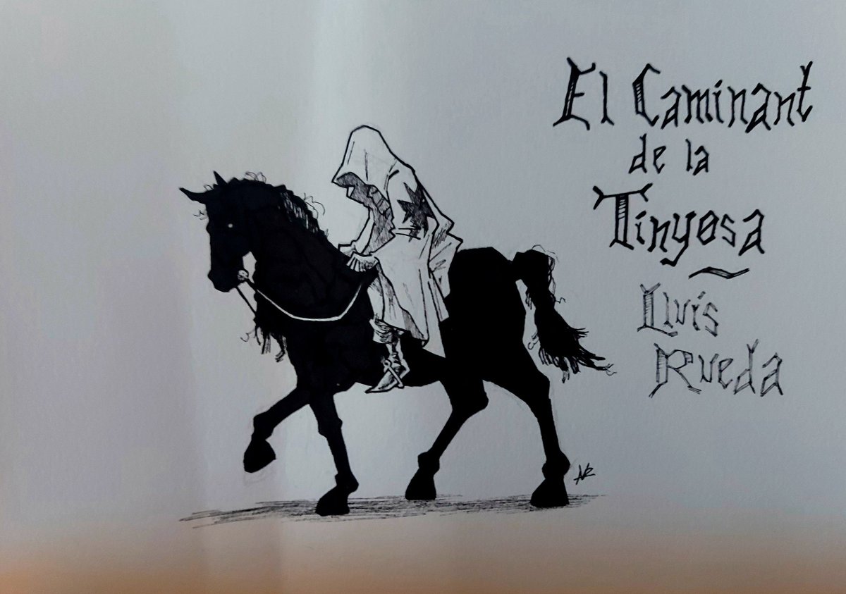 Lluís Rueda (@judexrueda) on Twitter photo Divendres passat @libreriagigamesh. Allò que parles de #medivalhorror i "El Caminant de la Tinyosa" <a href="/cetuseditorial/">Cetus Editorial</a> i @TheAVendrell és marca aquest tros d'il·lustració del cavaller Radulf Biterris en directe. No és meravellós? 🖤 Gràcies!!! #illustration #radulfbiterris Divendres passat @libreriagigamesh. Allò que parles de #medivalhorror i "El Caminant de la Tinyosa" <a href="/cetuseditorial/">Cetus Editorial</a> i @TheAVendrell és marca aquest tros d'il·lustració del cavaller Radulf Biterris en directe. No és meravellós? 🖤 Gràcies!!! #illustration #radulfbiterris