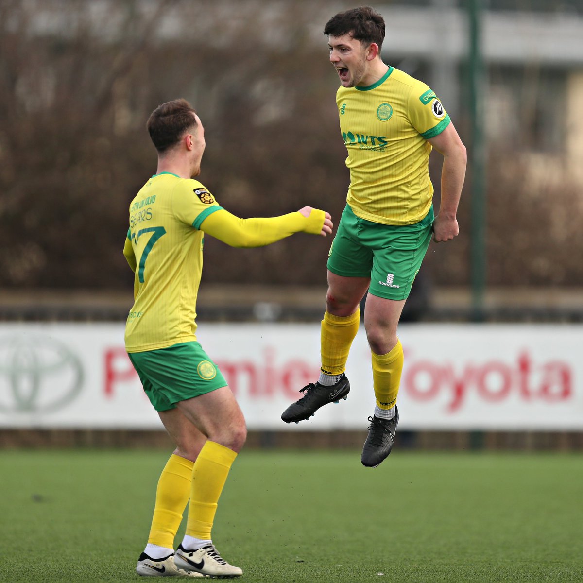 sameaden's tweet photo. 🟡🟢 Morgan Owen of Caernarfon scores the opening goal of the game during Bala Town vs Caernarfon Town in Round 21 of the JD Cymru Premier at the Go Goodwins Stadium, Llandudno

Copyright - Sam Eaden/FAW https://t.co/SA3BeP3K86