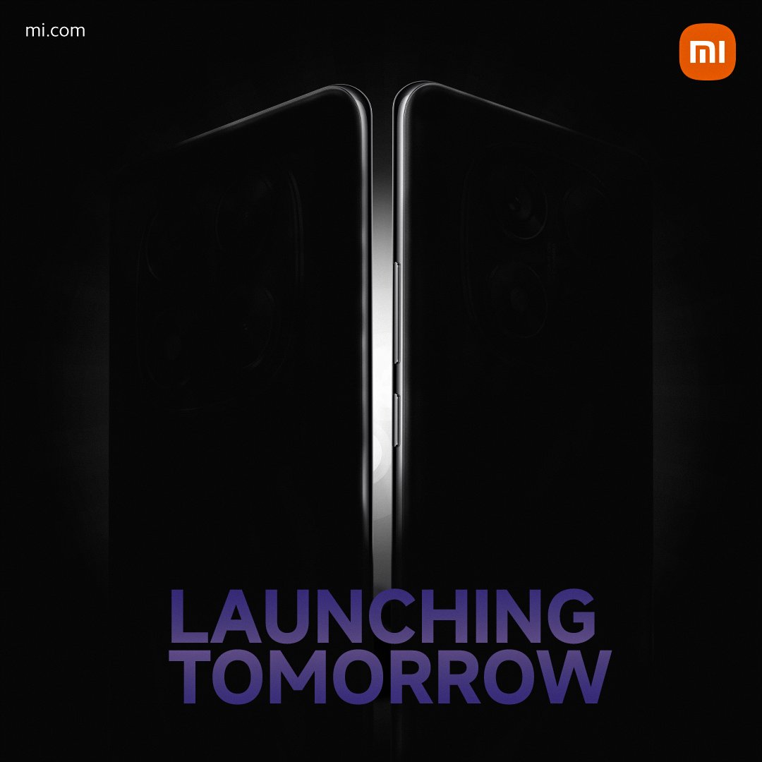 XiaomiNepal's tweet photo. The wait is almost over! Big things are coming, and they’re noteworthy! 🔥 Get ready for the biggest launch. 🌟
Catch us LIVE on Facebook and YouTube tomorrow to witness the excitement unfold! 🎥✨

#XiaomiNepal #NoteWorthy #LaunchingTomorrow https://t.co/BToStSCdLA