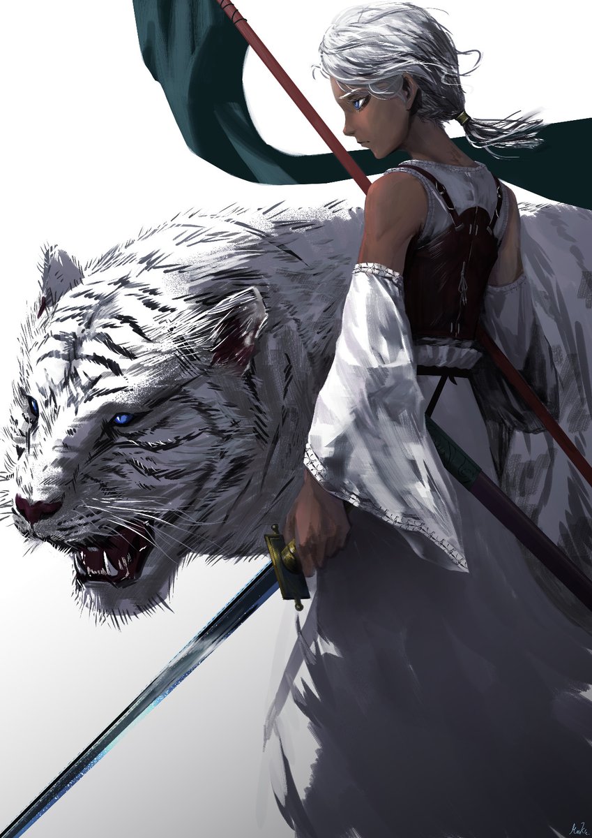 Marku_MK27's tweet photo. #ファンタジー絵師が集まるタグ 
こんばんは。 https://t.co/dEdXAinQQH