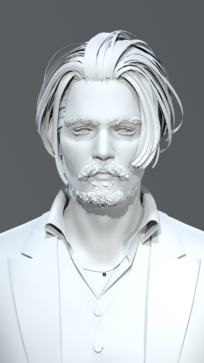 rabbit1115usa's tweet photo. Johnny Depp Likeness
色々直したいところはあるけどいったん一区切り https://t.co/bQjnAbvW75
