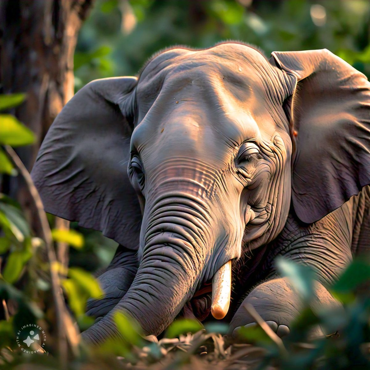 Did you know that an elephant is terrified of bees? The sight of bees can make an elephant unstable.