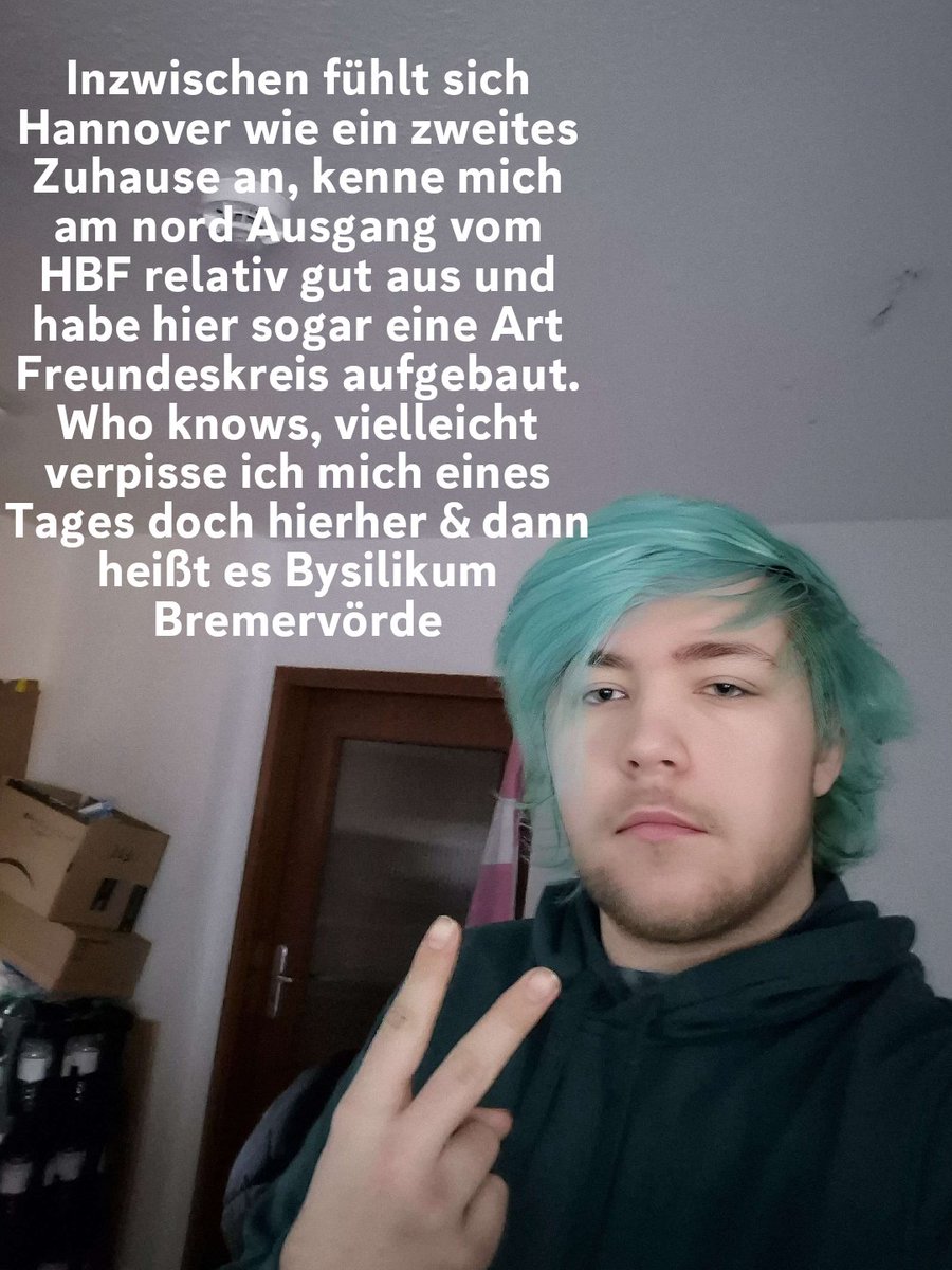 So fühlt es sich an zum 5ten mal in so knapp 2 Monaten hier in Hannover zu pennen