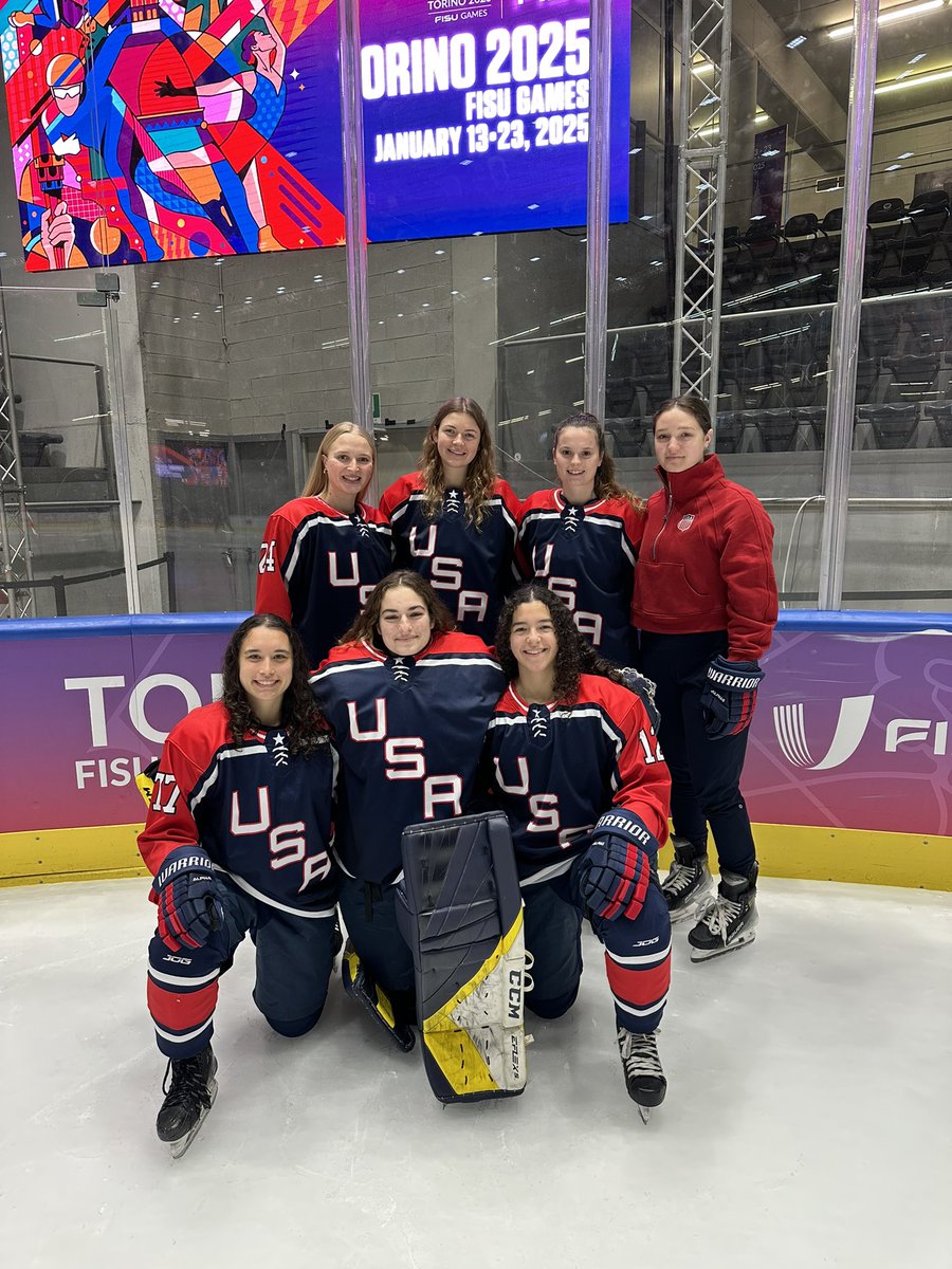 Six Wolverine players and coach Jenna Trubiano at the World University Games in Torino, Italy will begin pool play against Czech Republic today January 12th at 1630 local, 1030 Eastern Time.

Stream on FISU.tv. 

#GoBlue〽️