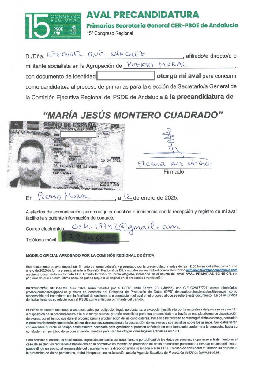 Apoyo a la compañera <a href="/mjmonteroc/">María Jesús Montero</a>  para liderar el <a href="/psoedeandalucia/">PSOE de Andalucía</a> 
Confío en ella, su capacidad política y su espíritu integrador para  un nuevo tiempo ganador en Andalucía. 
Una renovación y un nuevo tiempo que tendremos q consolidar, llegado el momento, en Huelva. <a href="/PSOEHuelva/">PSOE Huelva</a>