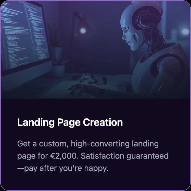 PeerJuelichAI's tweet photo. Your landing page is failing.
Visitors come, look around, and leave. Lost sales. Missed chances.
You need a page that grabs attention, answers questions, and closes deals.
Want tips to turn traffic into customers?
Comment "Page" and Iโll show you how to fix it.
#freevalue https://t.co/DJ4Zx1ToT0