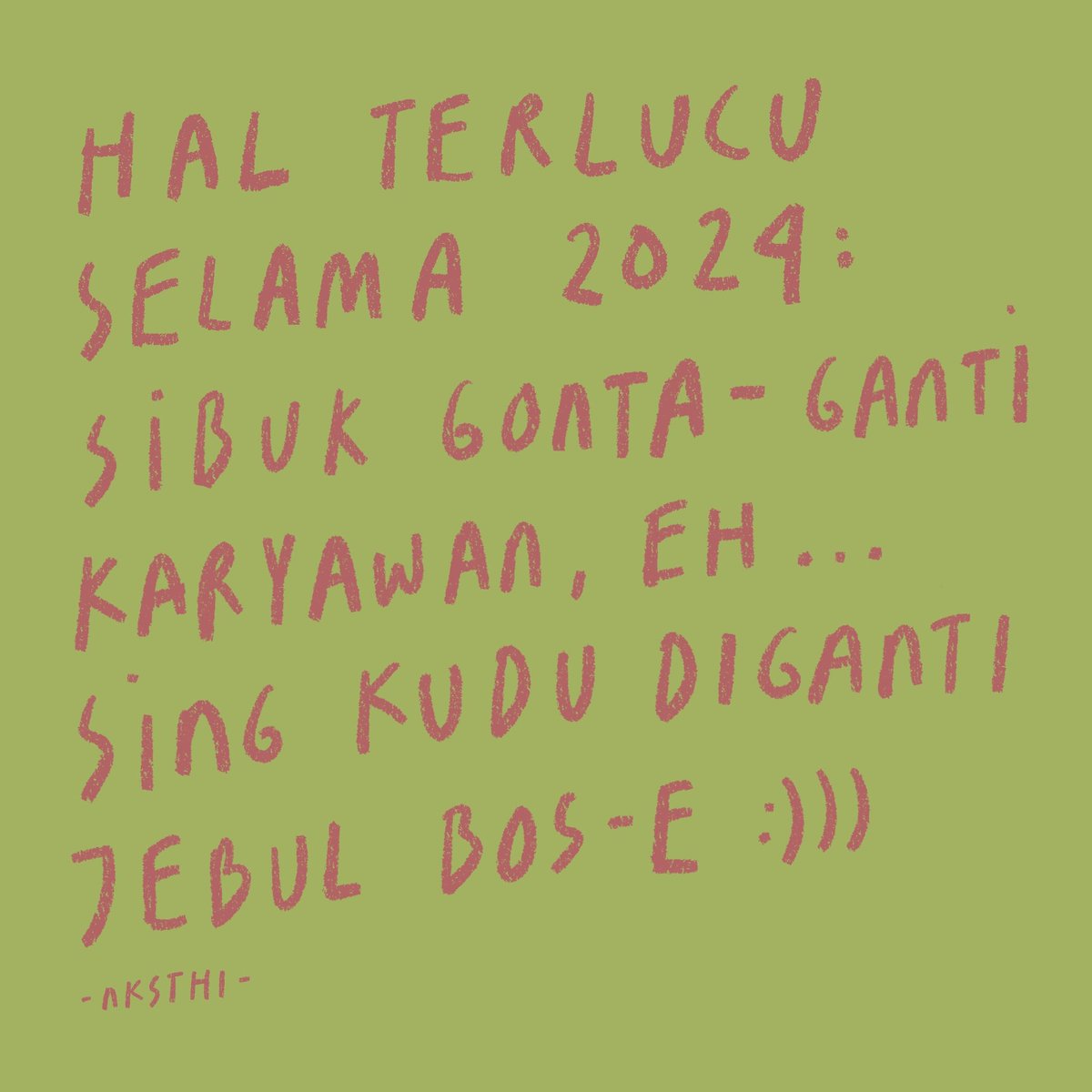 nksthi's tweet photo. Endi wis kadung neng psikolog barang 😮‍💨 https://t.co/H0TrCqOsN5