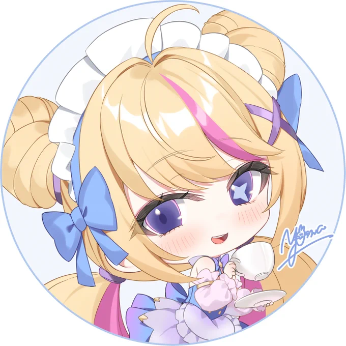 ちゃねぽで描いたグウェン #TFT 