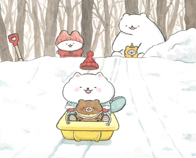 そり楽しい 