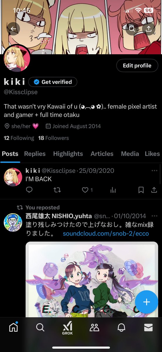 Kissclipse's tweet image. what the bio used to look like
i've grown a lot since then :)