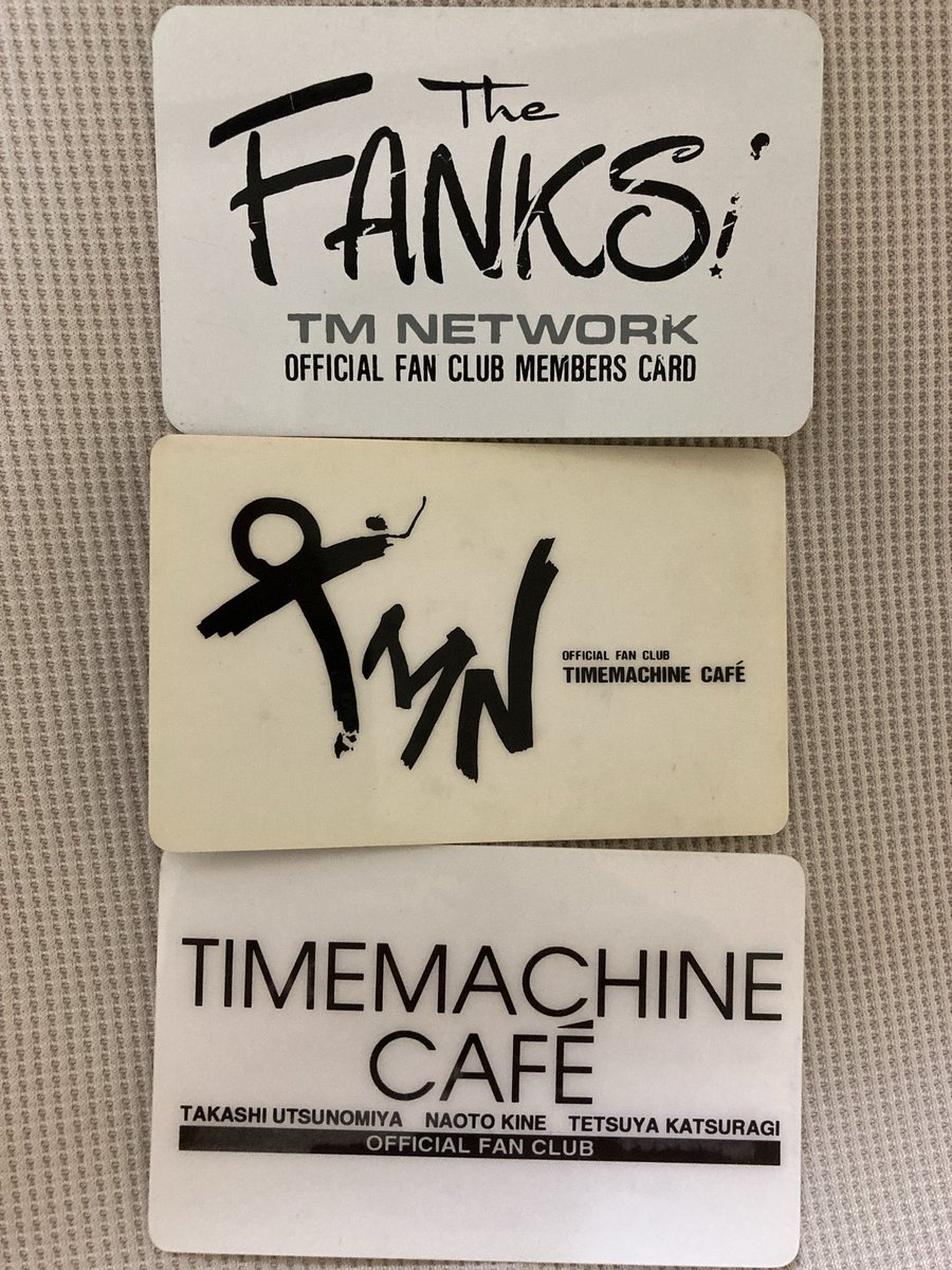mugiwara_777's tweet photo. FANKSのみんな、会報のCafe Talkとか会員証とかちゃんと保管してる?
#TMNETWORK #FANKS #Cafetalk #TimeMachineCafe #宇都宮隆 #小室哲哉 #木根尚登 https://t.co/C7JjGNRo4K