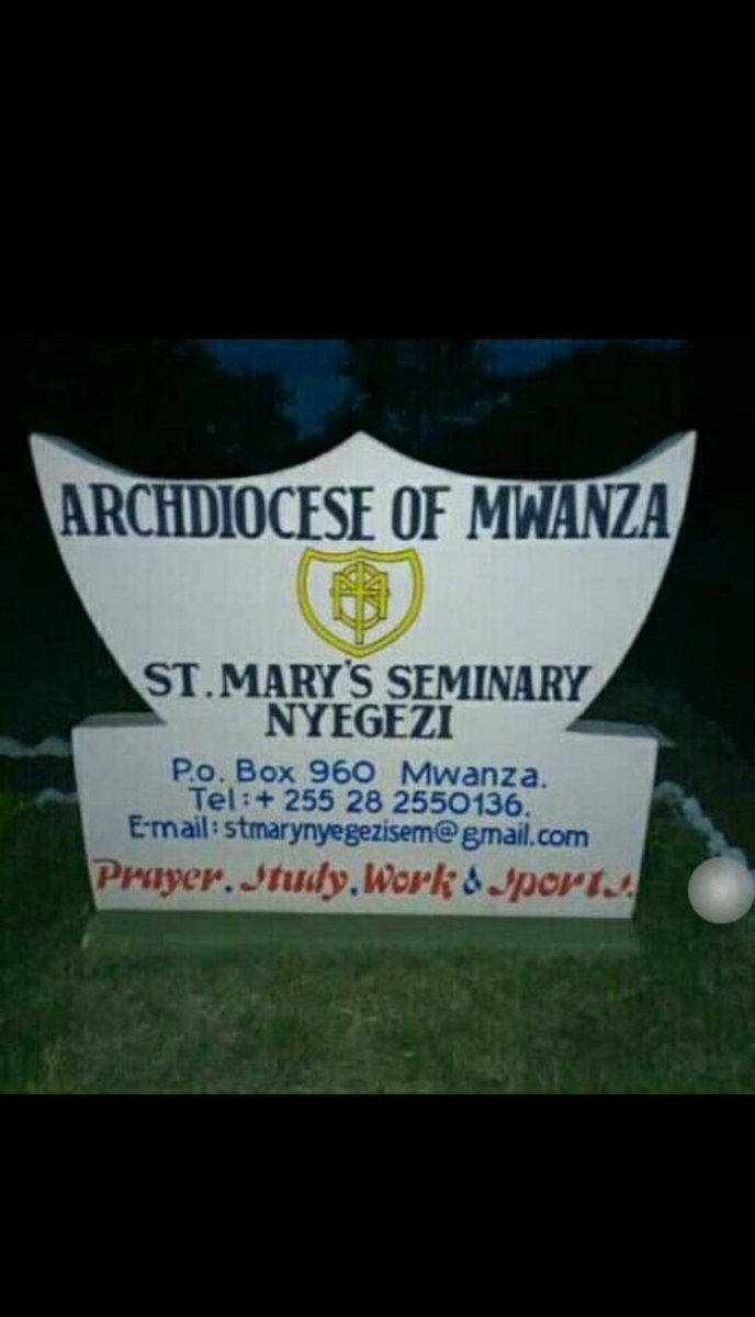 MaccardJb's tweet photo. @Hunterjay12345 Saint Mary's Seminary Nyegezi 💫 https://t.co/IiS4PxFEdJ