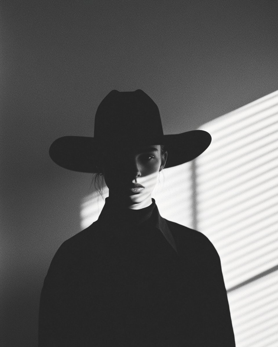 KillCat79's tweet photo. 🖤 Shadowed Grace in the Open Plains 🖤

#WesternElegance #35mmFilm #KodakTriX400 #MonochromeMood #FashionEditorial #ShadowAndLight #MinimalismInFashion #CinematicStyle #BoldAndTimeless #aiart #midjourney #alextacchi #fullframefigure https://t.co/a4gNS5NoWj