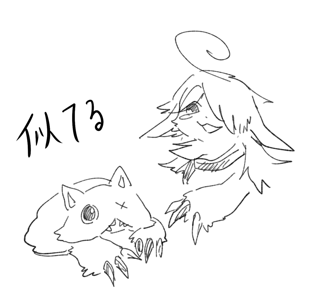 PFAOSから5年?!と動揺したので初期イラストでも貼っておきます 