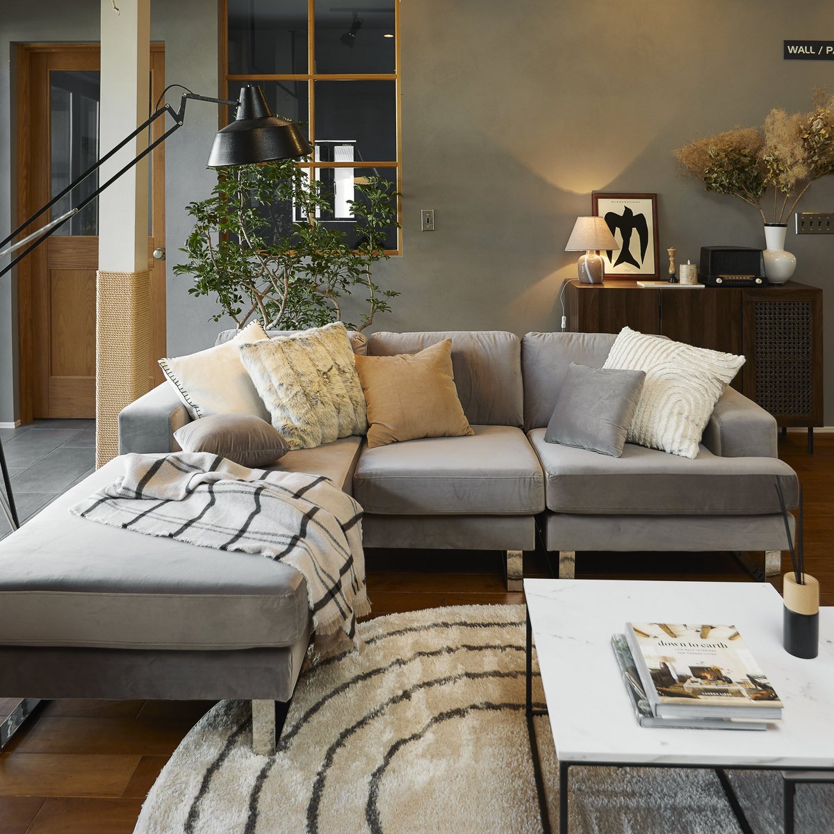 専用家具② 15畳のリビングダイニング🌿