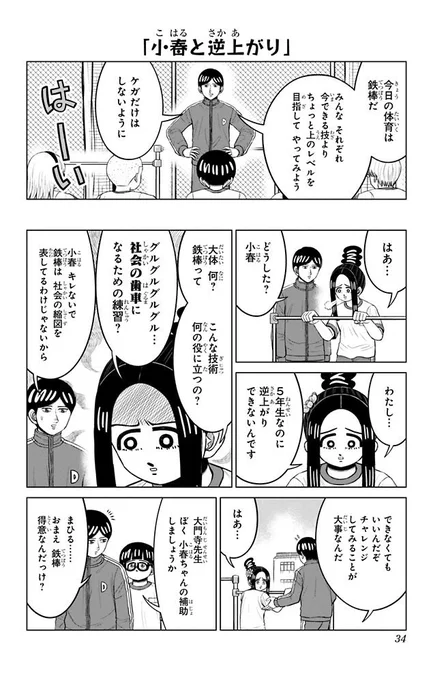 逆上がりの補助をする問題児。(再掲)
1/3 