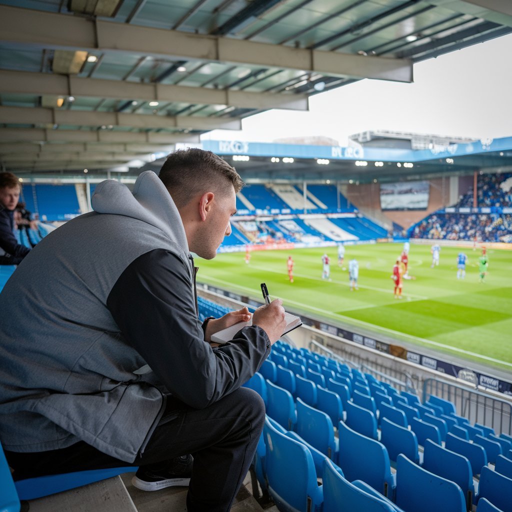 HenshawAnalysis's tweet photo. Being a football scout is the dream for many.

But often people don't know where to start.

Here's the 6 steps that will help you: https://t.co/5lAZyZpV2w