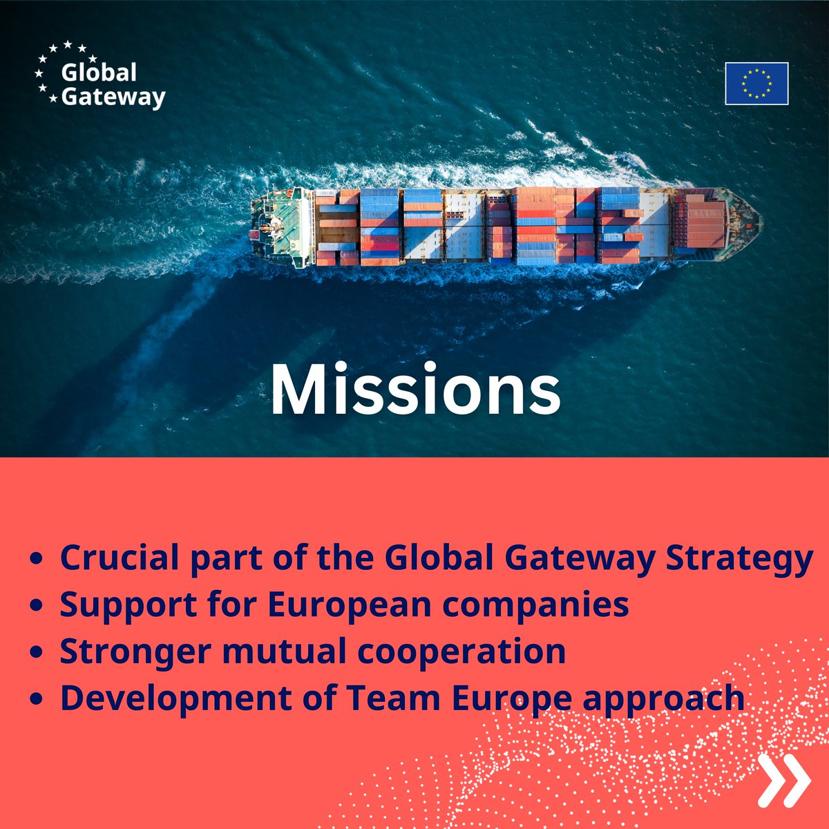 🟢Support for European businesses abroad
🟢Contribution to the sustainable development our partners
🟢Strengthening of Europe´s global standing

These are the main reasons why international missions are an essential part of my work within the <a href="/EU_Partnerships/">EU International Partnerships 🇪🇺</a> portfolio and our 🇪🇺