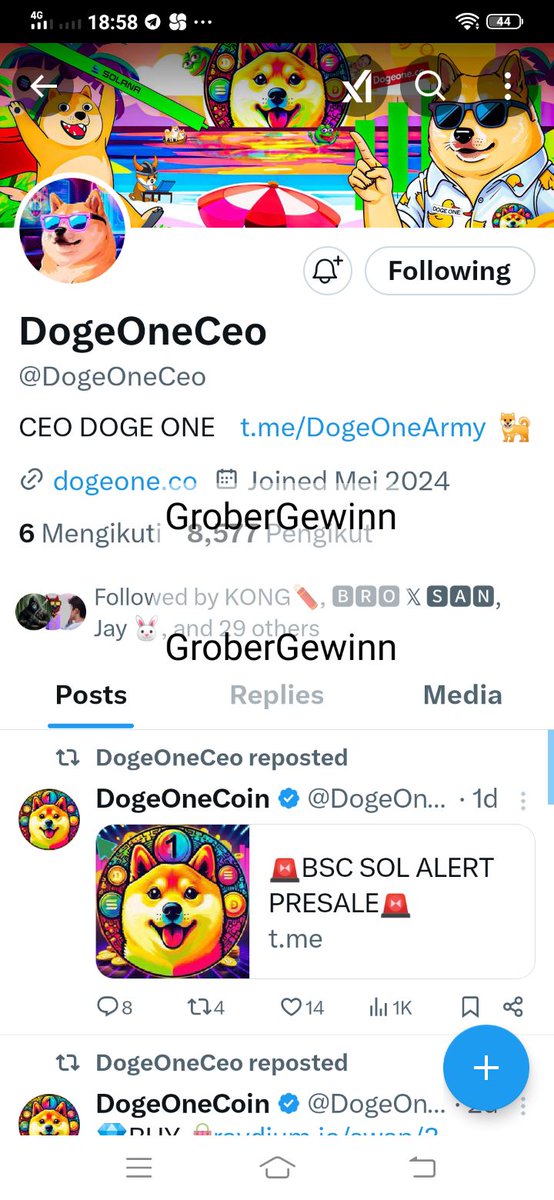 Myjihanicorn's tweet photo. @RayneGiveaway @DogeOneCoin @DogeOneCeo WML https://t.co/pwxnqru4Os