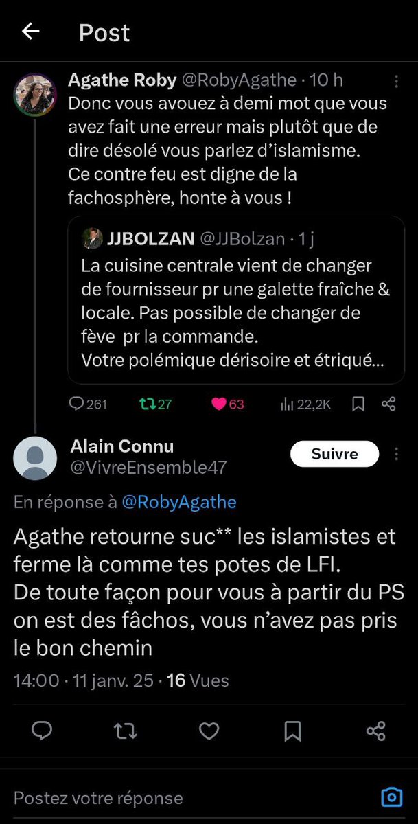 tweet injurieux