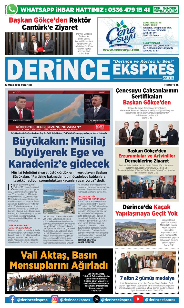 derinceekspres's tweet photo. https://t.co/6oONbZI0ij