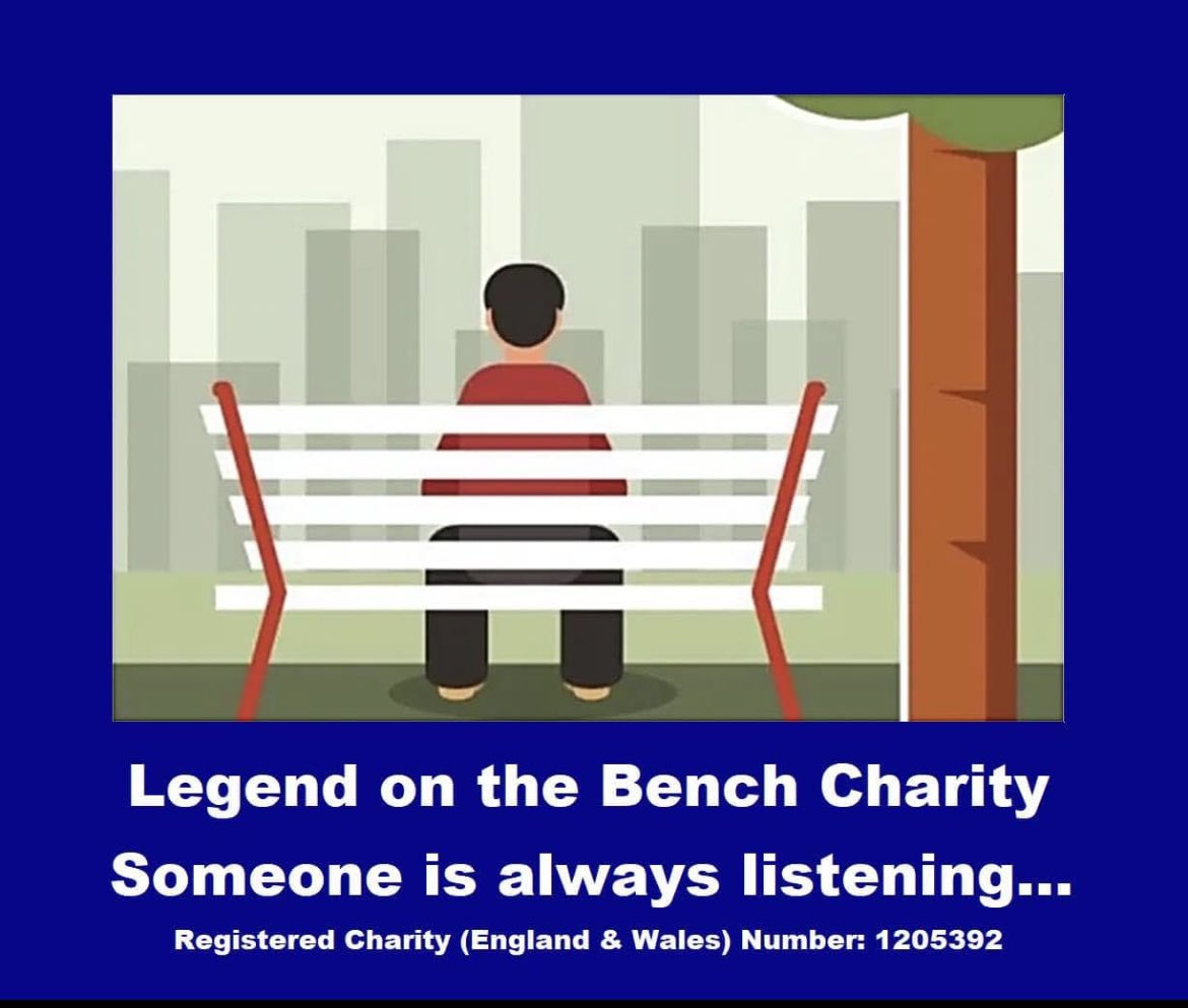 EastKentSpurs's tweet photo. We’re proud to support Micky Hazard’s “Legend on the Bench” in 2025, tackling mental health issues by installing benches across the UK.
Badges now available on our website & at all events in 2025.
Someone is always listening. 💙
#LegendOnTheBench #MentalHealth #COYS https://t.co/VCuCNLN4Ev