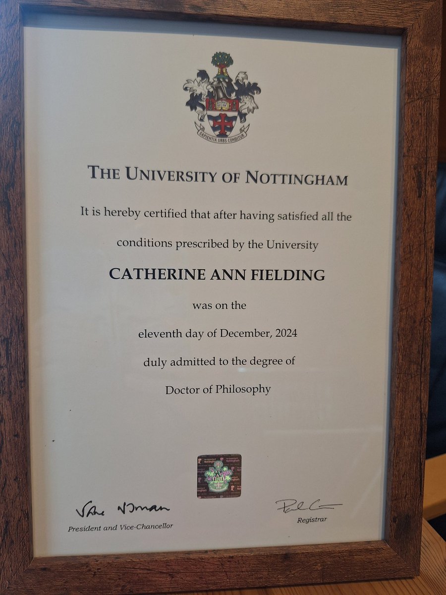 Dr Katie Fielding RN, PhD (@katiefielding8) on Twitter photo So proud to have received confirmation of my PhD this week. It was tough but, thank you so much to everyone who supported me through this, especially <a href="/heather_nott/">Heather Buchanan</a> <a href="/Loubramley/">Dr Louise Bramley RN (she/her)</a> <a href="/adamgordon1978/">Adam Gordon MBE</a> <a href="/p_ormandy/">Paula Ormandy</a> <a href="/SarahBrand21/">Dr Sarah Brand RN PhD</a> <a href="/JenLRiley/">Jen Riley</a> <a href="/CaitlinSorrell/">Caitlin Sorrell</a> <a href="/Rehab_Research/">Kate Radford</a> <a href="/acp_uhdb/">UHDB ACPs</a> So proud to have received confirmation of my PhD this week. It was tough but, thank you so much to everyone who supported me through this, especially <a href="/heather_nott/">Heather Buchanan</a> <a href="/Loubramley/">Dr Louise Bramley RN (she/her)</a> <a href="/adamgordon1978/">Adam Gordon MBE</a> <a href="/p_ormandy/">Paula Ormandy</a> <a href="/SarahBrand21/">Dr Sarah Brand RN PhD</a> <a href="/JenLRiley/">Jen Riley</a> <a href="/CaitlinSorrell/">Caitlin Sorrell</a> <a href="/Rehab_Research/">Kate Radford</a> <a href="/acp_uhdb/">UHDB ACPs</a>