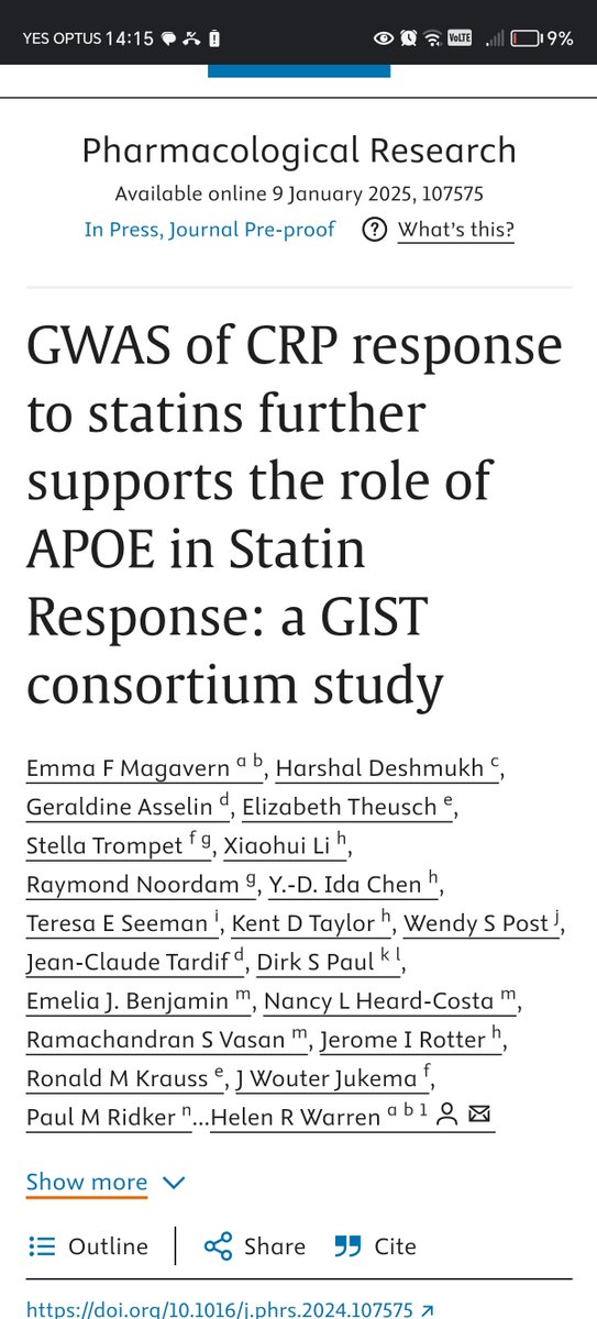 Paper from GIST consortium. Just published! 

sciencedirect.com/science/articl…