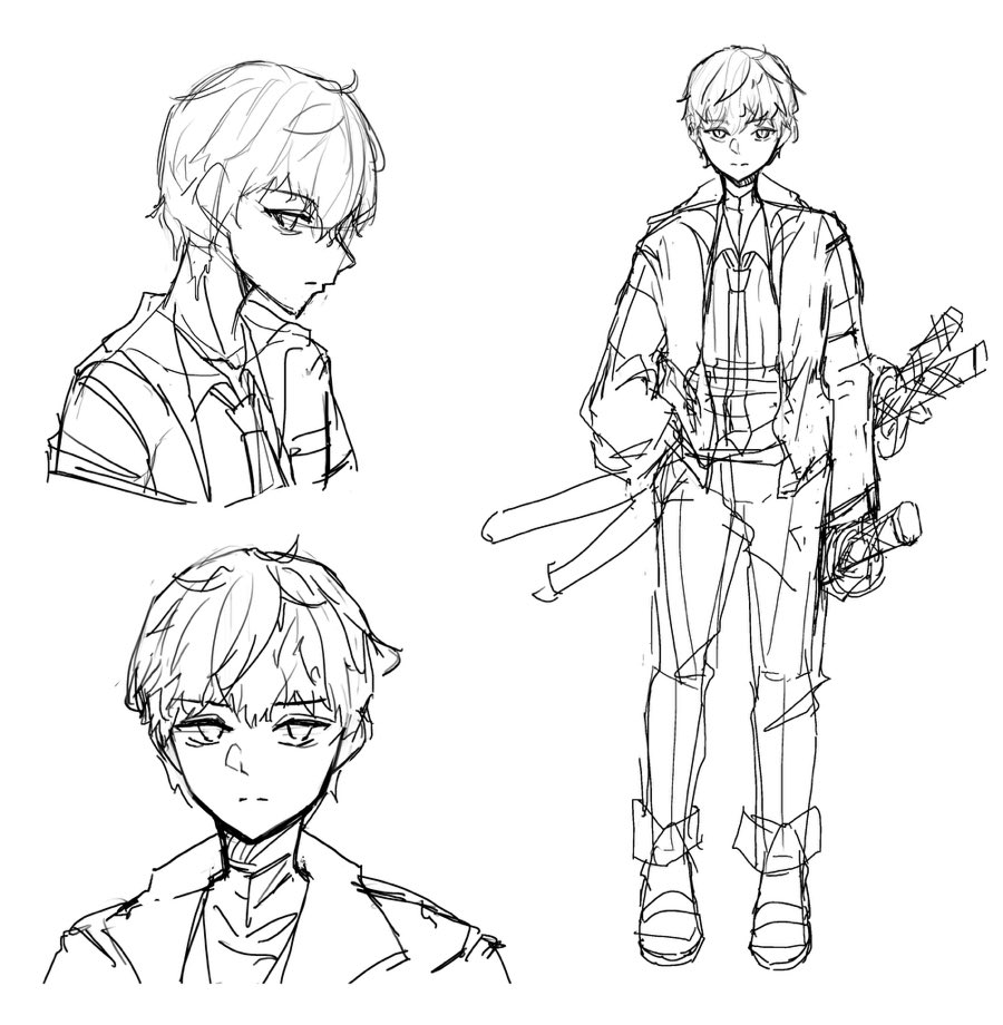 cherry_sock's tweet photo. キャラクターデザイン https://t.co/dteRj01j2k