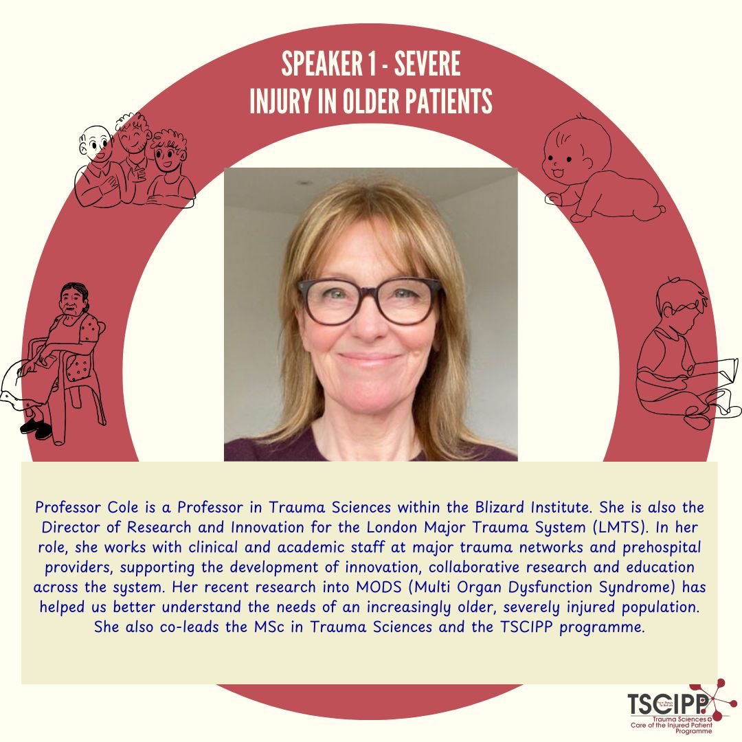 Two weeks to go until our second Trauma Late! 

Come join us to learn more about ‘Major Trauma Across the Generations’. 

Find out more about our first speaker and co-lead of the TSCIPP Programme, Professor Elaine Cole.