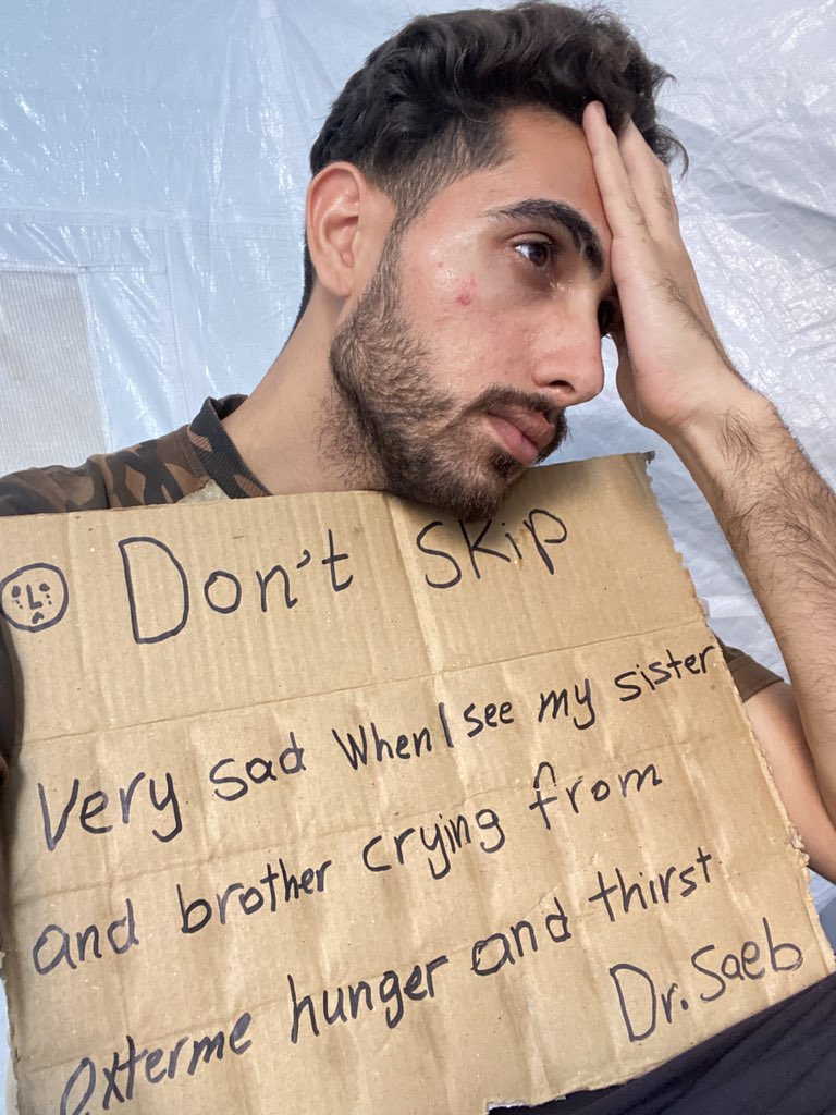 Very sad when I saw my sister and brother crying from hunger and thirst 😢😭

gofund.me/cbf1cb77