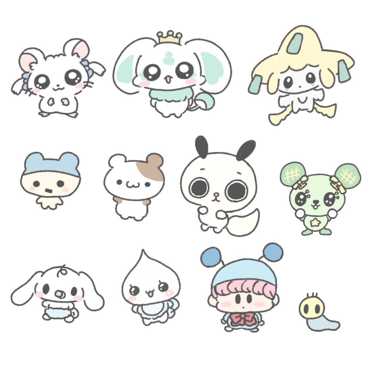 子供のときすきだったキャラクターたち
思い出せなかったけどたぶんもっといる