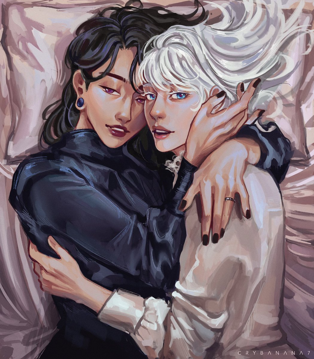 crybanana77's tweet photo. "My best friend, soulmate, and lover."

#satosugu #genderbend https://t.co/iHhluz4zuA