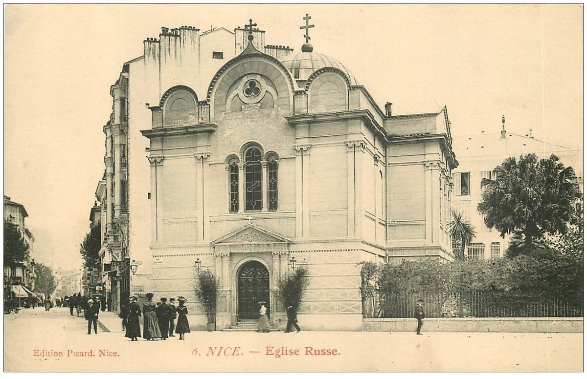 actualites_nrv's tweet photo. 12 janvier 1860 Countea de Nissa : Consécration de l'Église orthodoxe Russe, rue Longchamp, en présence de la comtesse Stroganov née grande-duchesse Marie de Russie.
#Nice #NiceRendezVous® #Nice06 https://t.co/qLc5qZrCfG