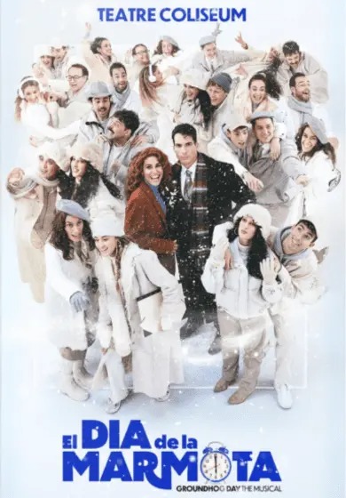 🎟️ Sortegem una entrada doble per veure EL DIA DE LA MARMOTA aquest DIMARTS 14 DE GENER al Teatre Coliseum. Què heu de fer? Ens heu de dir el títol en català de la pel·lícula en què es basa!