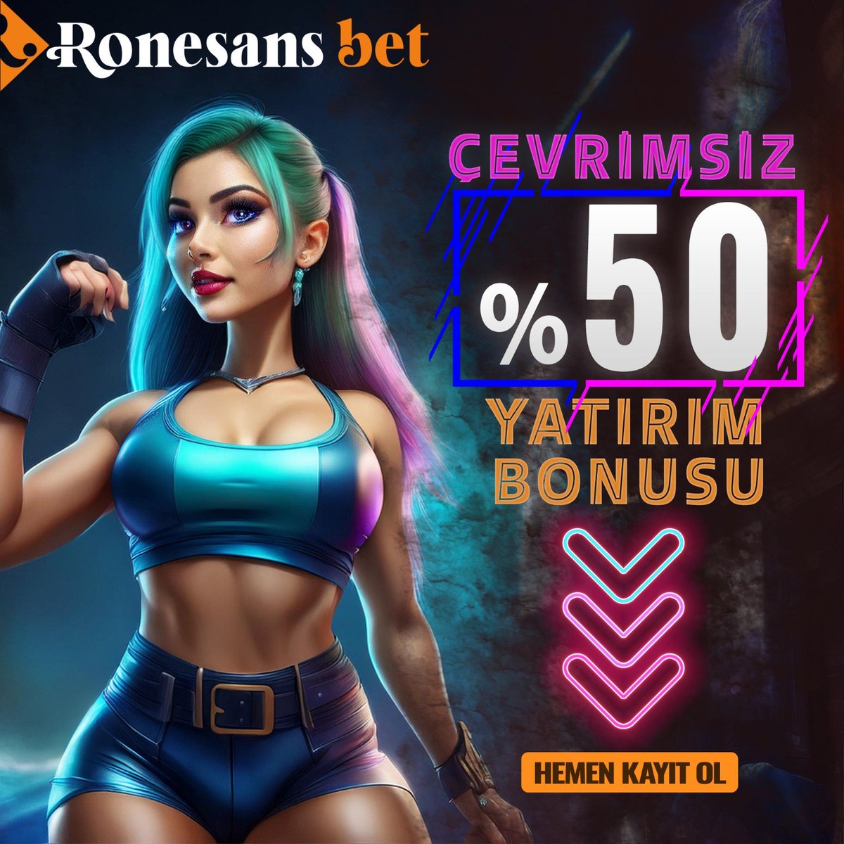 Bahislideri_'s tweet photo. 💣 RONESANSBET'TEN BOMBA GİBİ ÇEVRİMSİZ BONUS !

👑 %50 Çevrimsiz Yatırım Bonusumuz Şimdi Aktif !

✨ Katılım İçin Min. 100₺, Max. 3000₺ Yatırım Yeterlidir.

💸 Ronesansbet İle Sende Kazanmaya Başla

👉 https://t.co/hLy0Kj1eKv https://t.co/ZRhkz0RMve