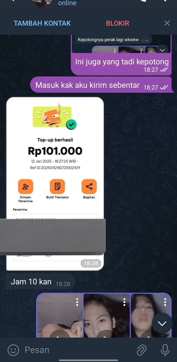 Baru lagi makasi beb udh take all konten nya🤩🙏