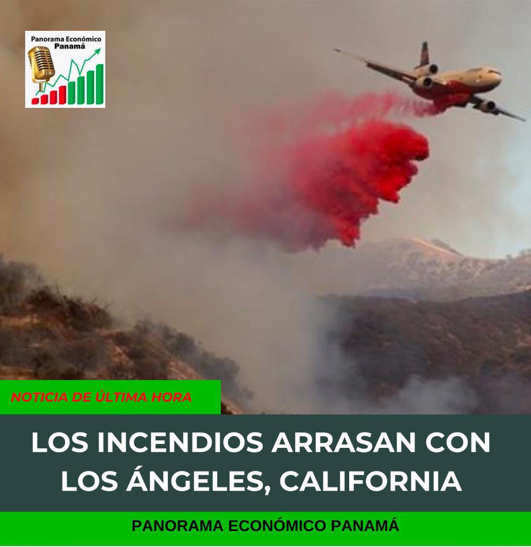 Los Ángeles, 11 ene (EFE).- Los incendios en Los Ángeles no dan señales de menguar este sábado, jornada en la que en medio de un clima seco los bomberos continúan bregando contra las llamas, @efe_noticias #temantenemosinformado🗣 Más detalles en panoramaeconomicopma.com