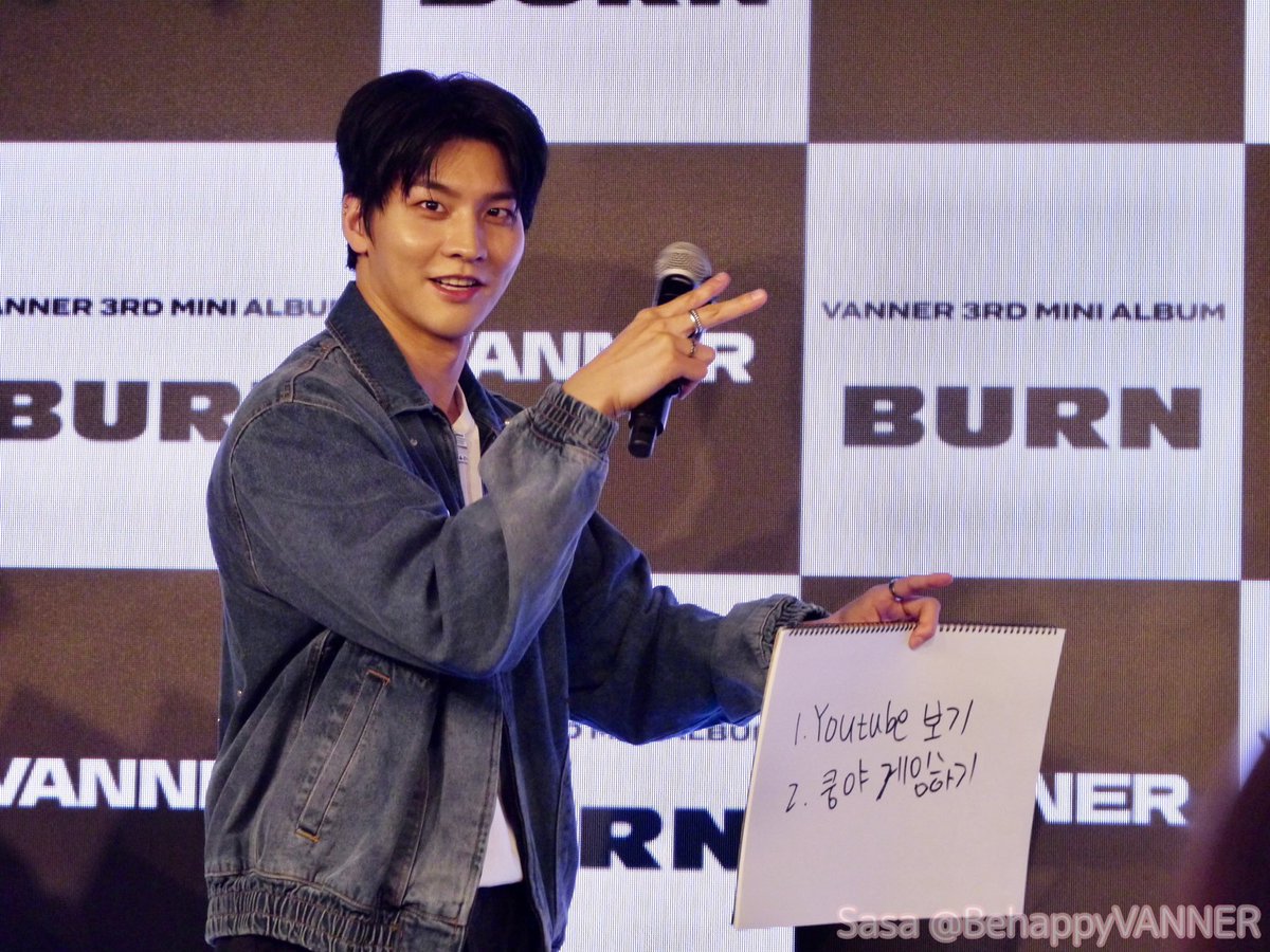 2025.01.11(Sat)
VANNER 3RD MINI ALBUM [BURN]プロモーションイベント1部
KISS Entertainment Inc.3F 

#VANNER #배너 
#GON #곤