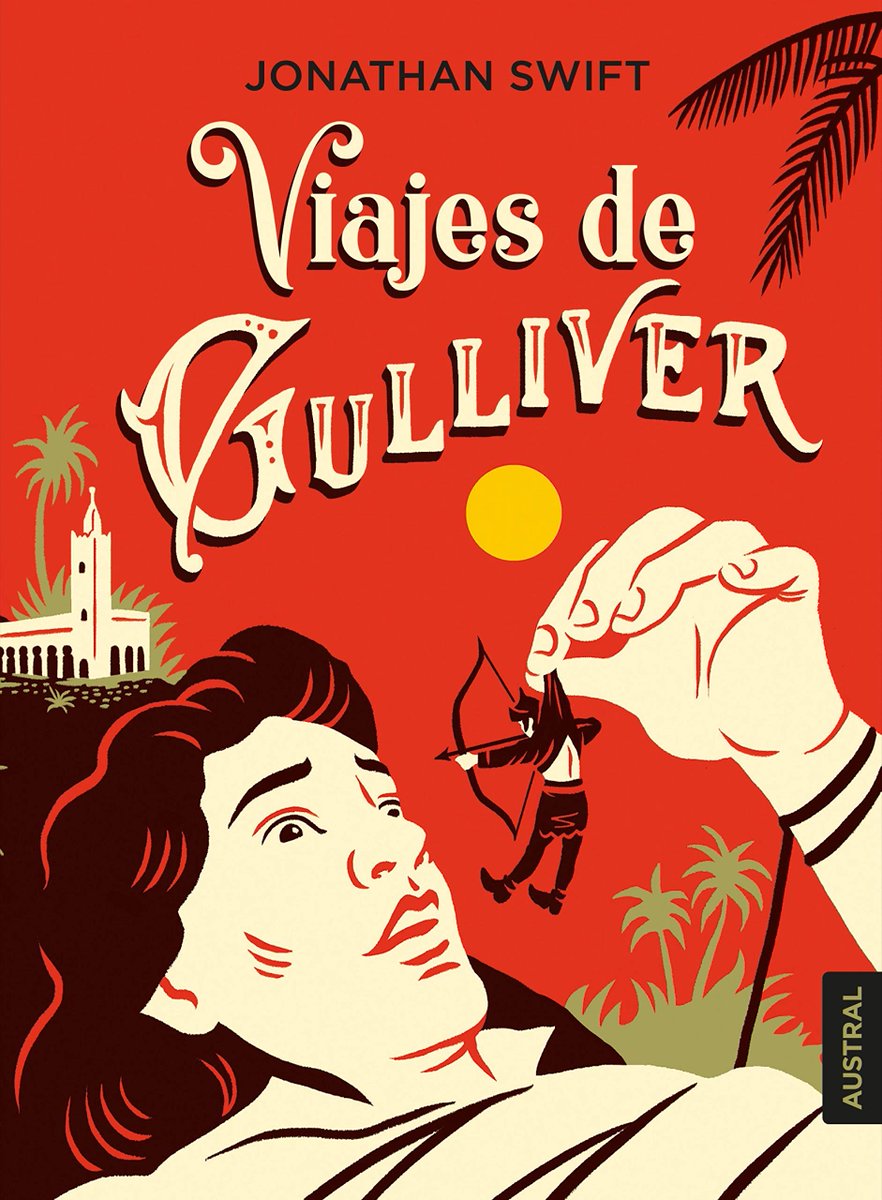 Cuando lees "Los viajes de Gulliver" de niño no captas la mitad de toda la sátira brutal que tiene este libro. Los reyes, los políticos, las tradiciones estúpidas, los filósofos, el fanatismo... Nada se libra en esta pedazo de parodia irónica que, en 1725, es absolutamente punky.
