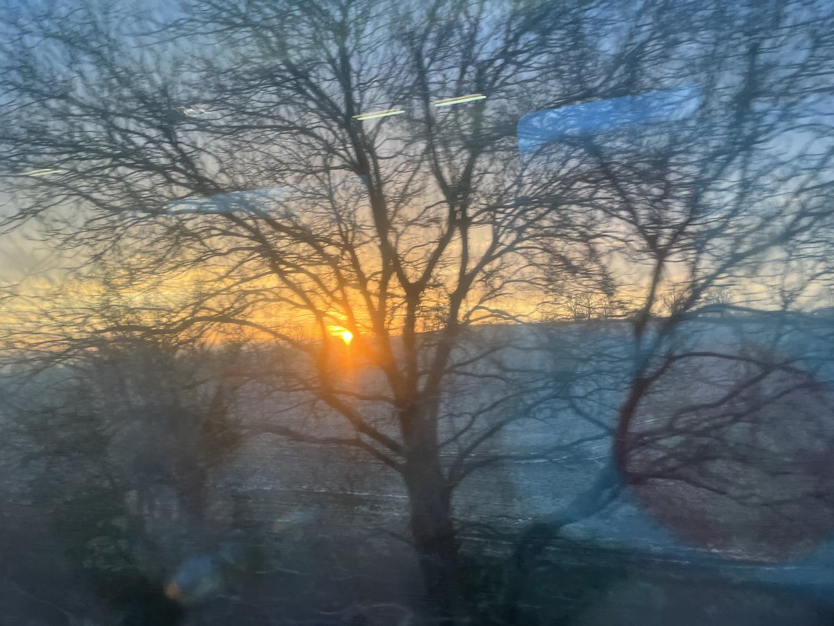 On the way to AOUK&amp;I Introductory Programme in Dublin.  As ever weather is presenting challenges....will faculty and participants get there?