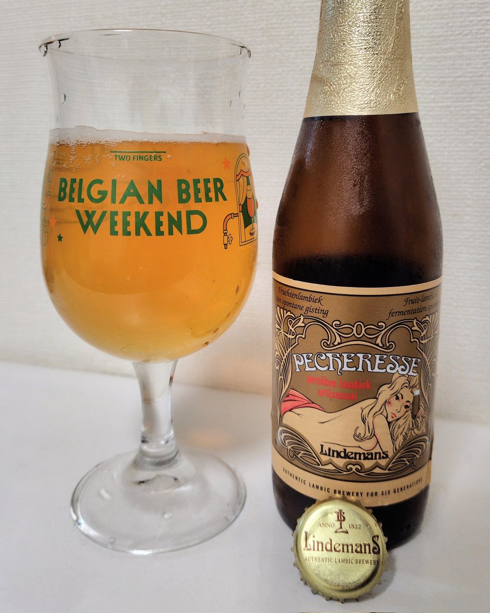 Joe_Beerski's tweet photo. 🍺Pêche / Pêcheresse by Brouwerij Lindemans
とにかく甘いピーチジュース｡もうちょい甘さ控えめのフルーツランビックはないものか…
#リンデマンス醸造所 #Lindemans #BrouwerijLindemans https://t.co/qUC4wWU76Q