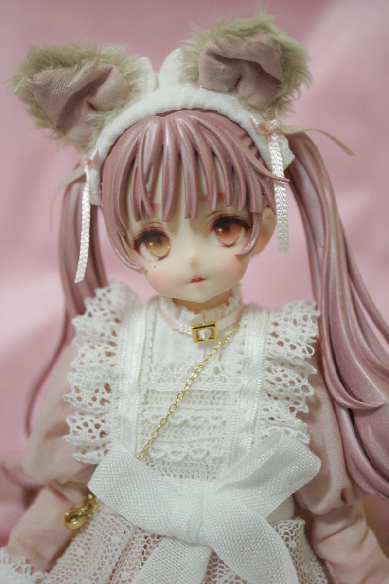 cielo_doll's tweet photo. りゅんりゅん亭まつりのワンオフCARA『mon chein』ちゃんをお迎えしました🐶
メイクはれにゃ様、衣装は赤いカメラ様です✨
フランス語の優美という意味からNina（ニナ）と名付けました
お顔もお洋服もワンちゃん×甘いが合わさっててとてもかわいい(ᐡ т ̫ т ᐡ)
これからよろしくね🤍
#BikiniStyleCARA https://t.co/U3YnCZMEXT