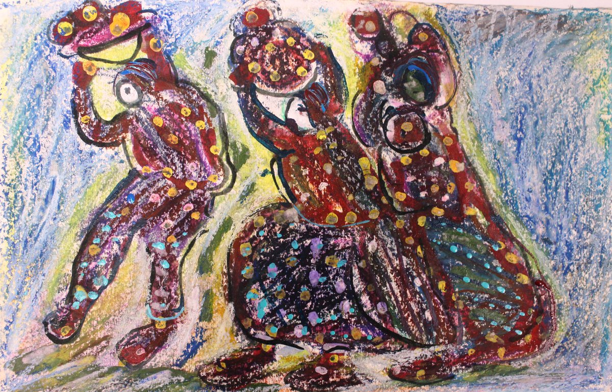 divinity_art88's tweet photo. "Joyful Dance of Culture"

Artist – Manisha Pandey
Size – 7 x 12
Medium – Mix medium on paper

DM for inquiries or E-mail us on astral.kavita@gmail.com

#painting #paintings #landscapingpainting #lightpanting #oilpainting #digitalart #india #usa https://t.co/4z5dPgd1IN