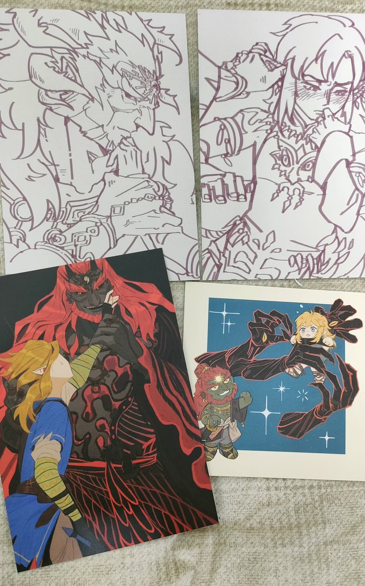 Last day! don’t forget to buy our products🫵
➡️table 610 #AnimeLA20 #ganlink