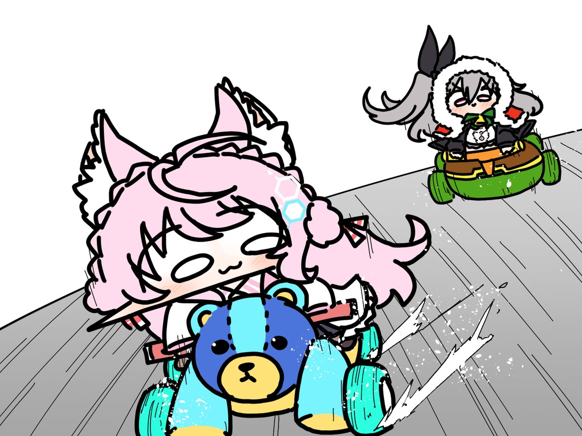 博衣こより 「#こよりすけっち #リオナート 」|ギ酸のイラスト