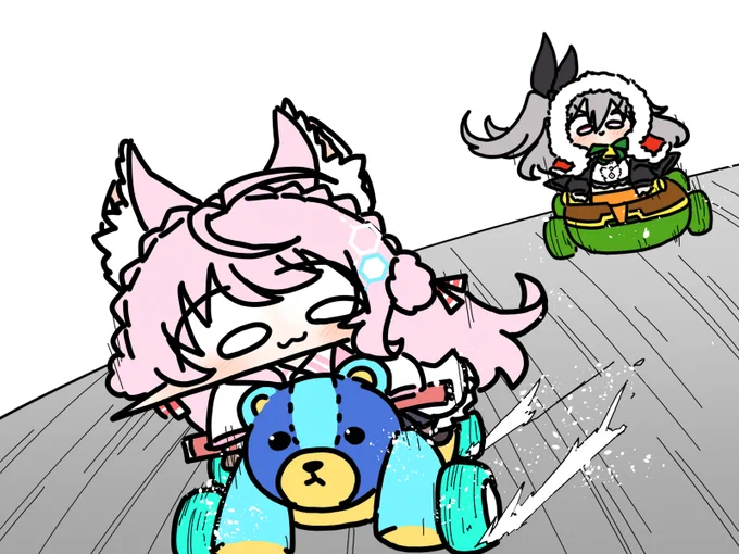 #こよりすけっち #リオナート 